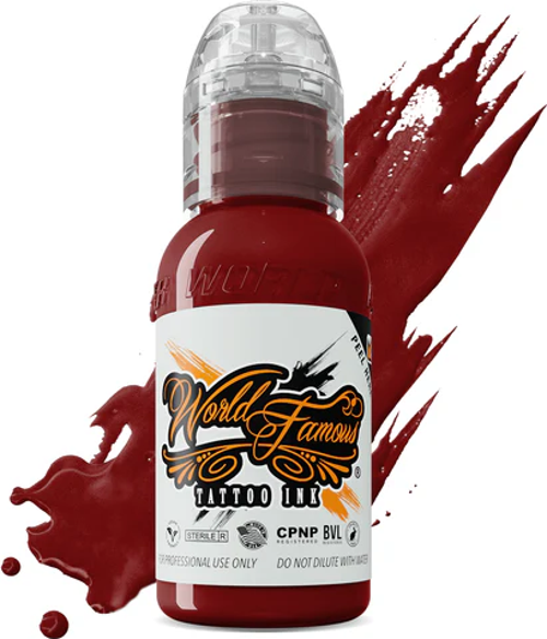 Sarah Miller Ragnorak Red - World Famous Ink Dövme Boyası - 1oz/30ml