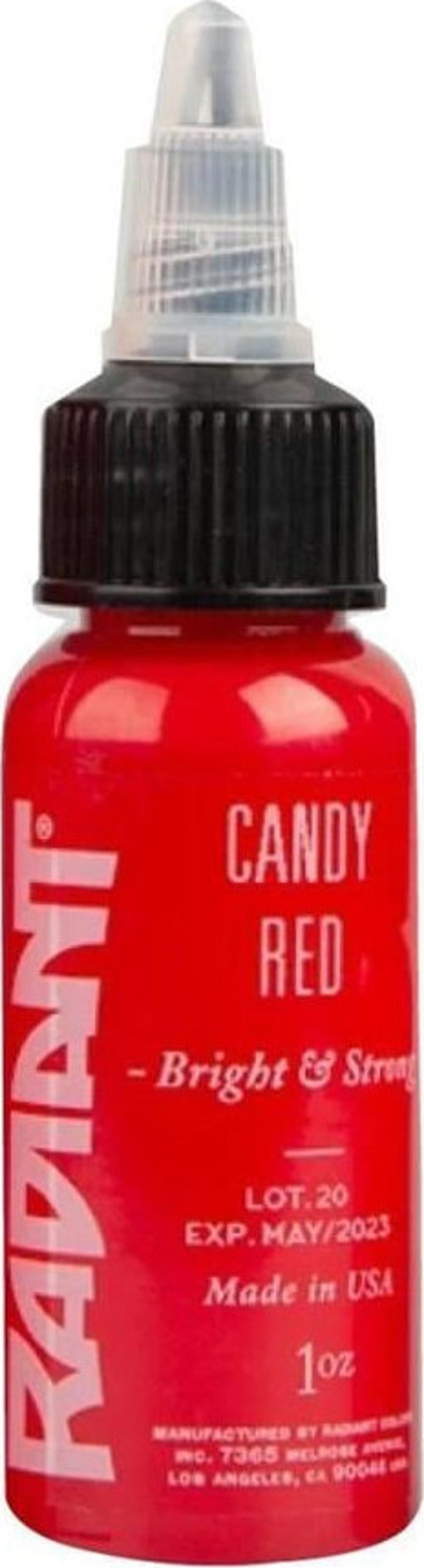 Candy Red - Radiant Tattoo Dövme Boyası - 1oz/30ml