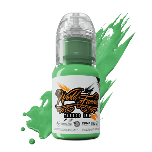 Ireland Green - World Famous Ink Dövme Boyası - 1/2oz/15ml