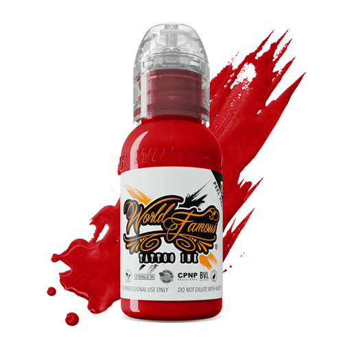 Sailor Jerry Red - World Famous Ink Dövme Boyası - 1oz/30ml