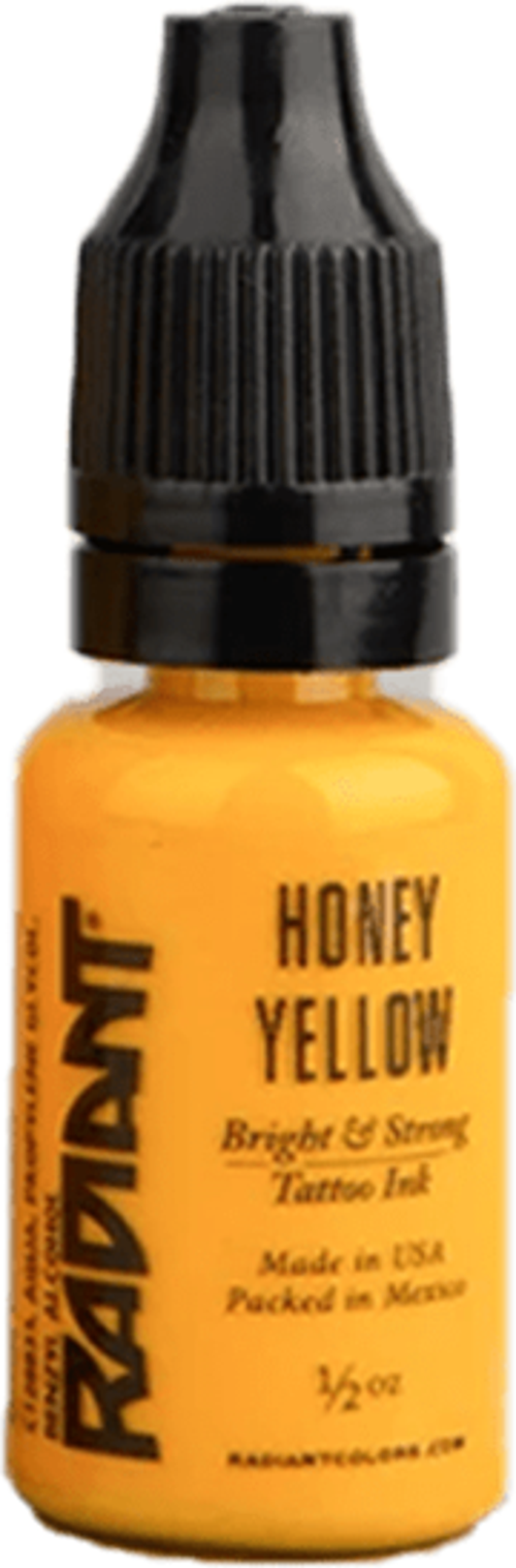 Honey Yellow - Radiant Tattoo Dövme Boyası - 0,5oz/15ml
