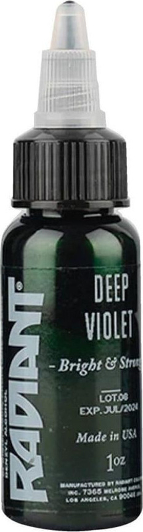 Deep Violet - Radiant Tattoo Dövme Boyası - 1oz/30ml