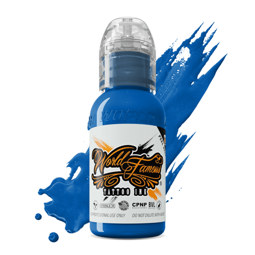 Niagara Blue - World Famous Ink Dövme Boyası - 1oz/30ml