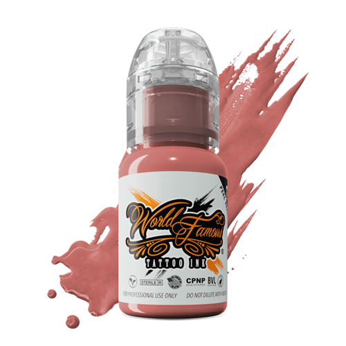 Carnation Pink - World Famous Ink Dövme Boyası - 1/2oz/15ml