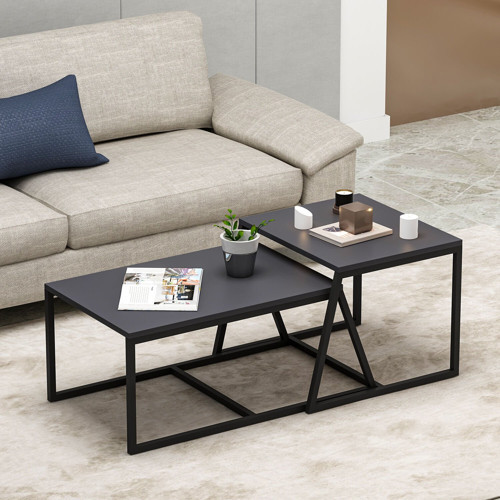 Minimal İkili Orta Sehpa – Modern Tasarım, Çok Amaçlı Kullanım