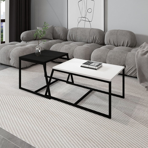 Minimal İkili Orta Sehpa – Modern Tasarım, Çok Amaçlı Kullanım