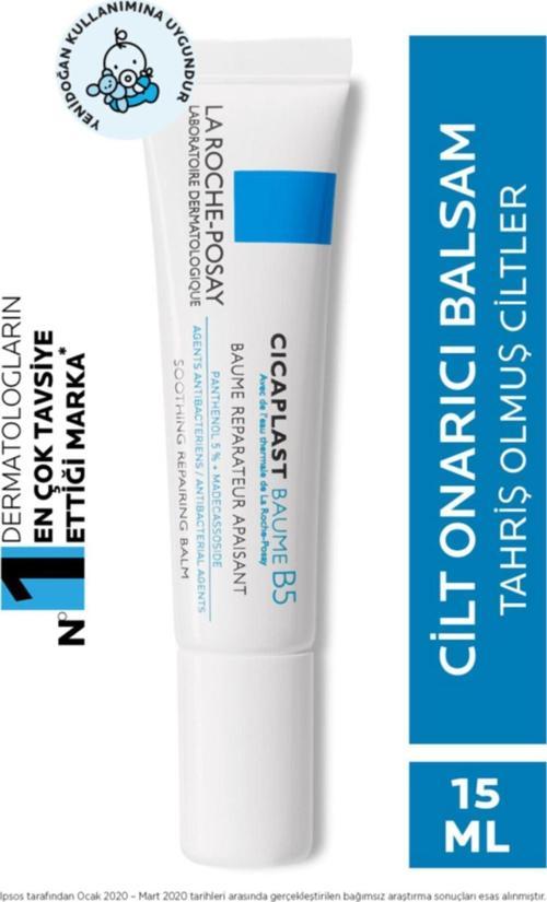 Cicaplast Baume B5 Yatıştırıcı ve Onarıcı Bakım Kremi 15 ml