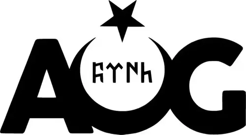 Aog Ay Yıldız - Araç, Oto, Laptop, Duvar Uyumlu Sticker 40*20 Cm