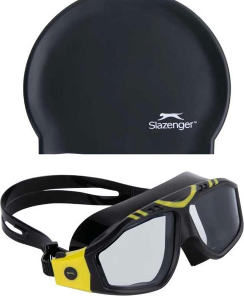 Junior Yüzücü Gözlüğü GL7 SmokeBlkBlkYellow+BONE