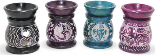 Obsidian Taşı Buhurdanlık Model 1