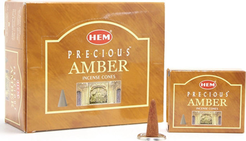 Precious Amber Aromalı Konik Tütsü