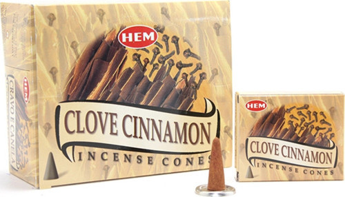 Clove Cinnamon Aromalı Konik Tütsü