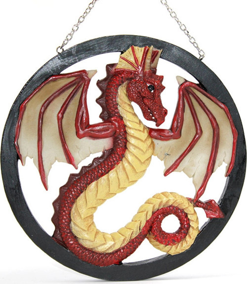 Duvara Asmalı Polyester Dragon Pano
