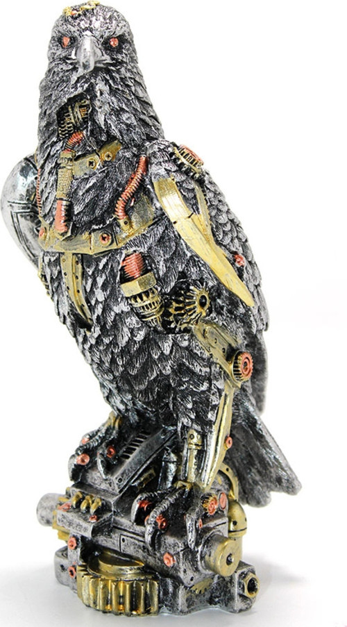 Steampunk Polyester Kartal Figürü