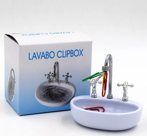Lavabo Şeklinde Ataç Kutusu