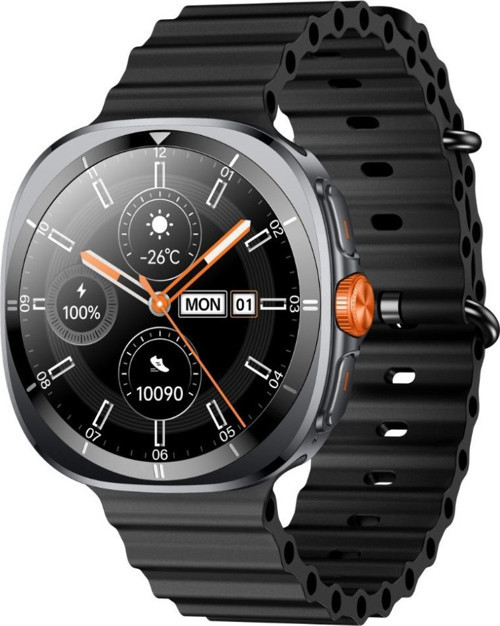 Tsw2 1.43 Inç Amoled Ekran Bluetooth 5.3 Telefon Görüşme Ios & Android Uyumlu Siyah Akıllı Saat