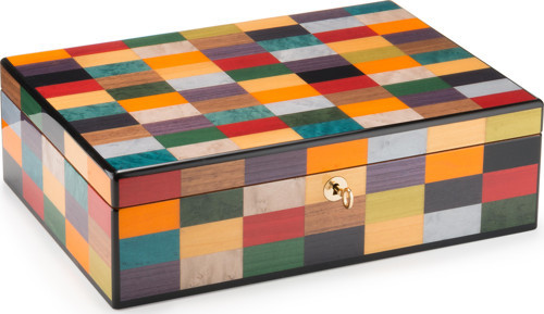 Italy Handmade Humidor Puro Kutusu - Venezia Collection- Rialto