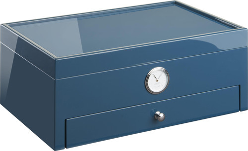 Italy Handmade Humidor Puro Kutusu - Roma Collection- Special Club Edition- Sugar Paper- 100's