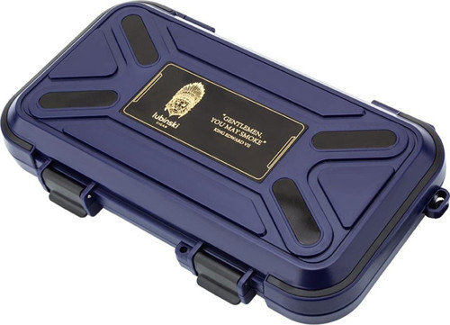 Yeni Stil Seyahat Puro Kutusu Humidor Kırılmaz Plastik Lacivert 5's
