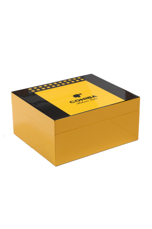 Habana Cuba Humidor Puro Kutusu Sarı Siyah