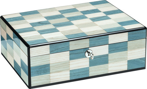Italy Handmade Humidor Puro Kutusu - Venezia Collection- Laguna