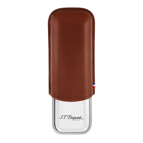 S. T. Dupont S.T. Dupont Kahverengi Deri Puro Kılıfı 183011