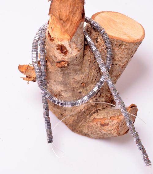Cıvata Hematit Taşı Dizi - 1x4 mm