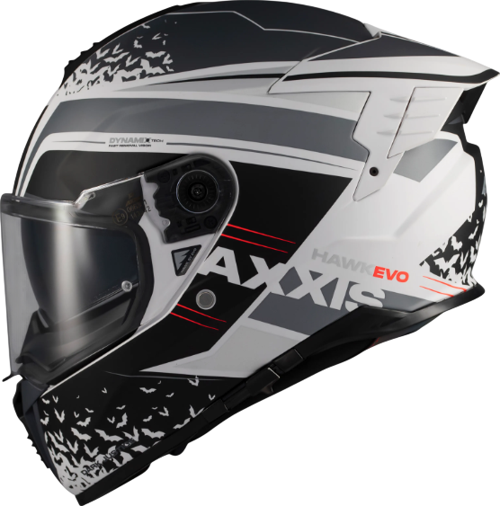 Motosiklet Kaskı Hawk Evo SV Dark Justice A2 Motorcu Kaskı
