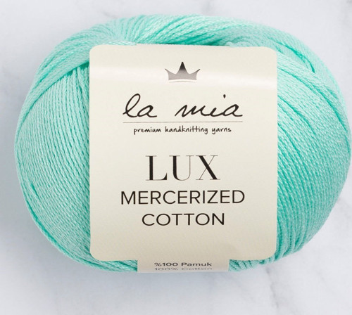 La Mia Lux Mercerized Cotton Su Yeşili El Örgü İpi - 137 - 33750
