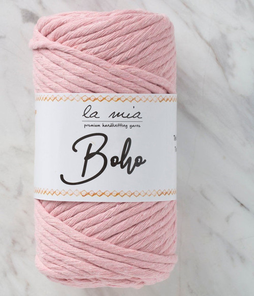 La Mia Boho Açık Pembe Büküm Makrome İpi - L185 - 33998