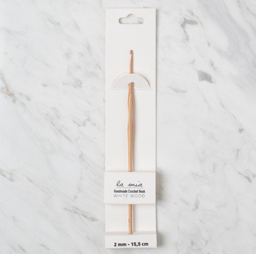 La Mia Whitewood 2 Mm 15.5 Cm Ahşap Yün Tığ