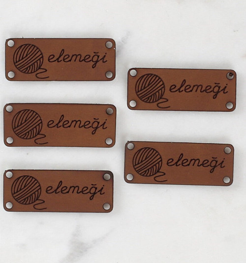 Loren Crafts Elemeği Deri Arma 5 Adet - 1584