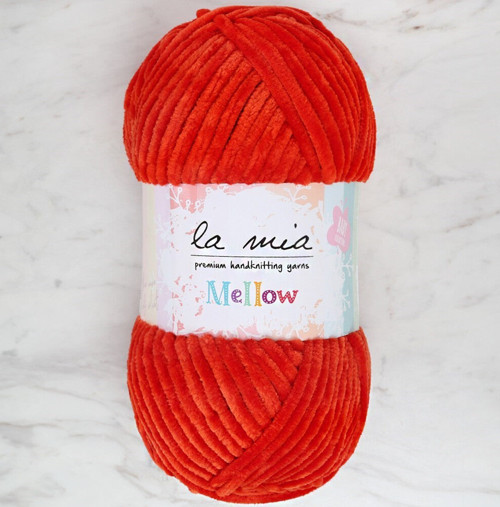 La Mia Mellow Turuncu El Örgü İpi - 925