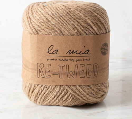La Mia Re-Tweed Bej Melanj El Örgü İpi - L122 - 34407