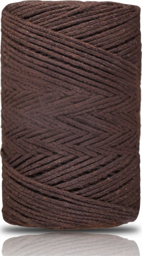 Pamuk Makrome 2 Mm Kahverengi