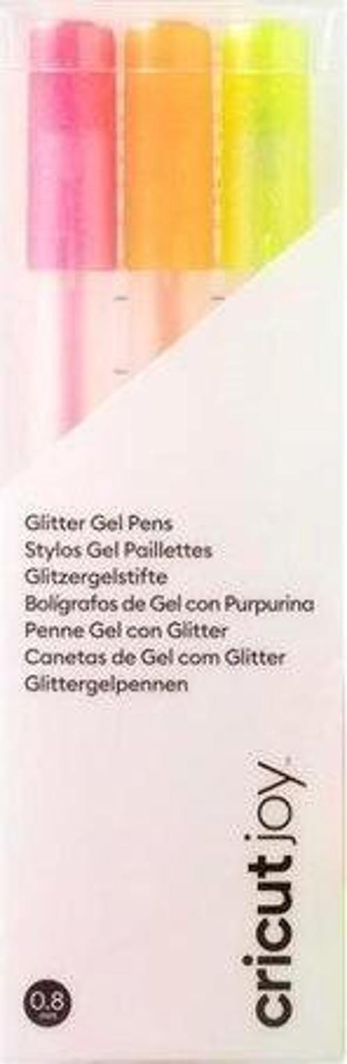 2009963 Joy Glıtter Jel 3Lü Kalem Seti 0.8Mm Pembe Turuncu Sarı