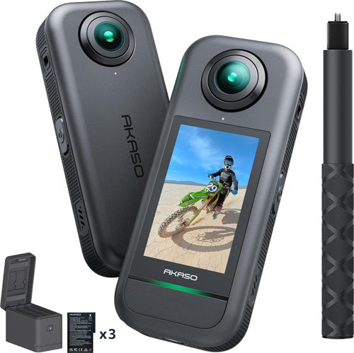 360 Creator Combo Aksiyon Kamera 5.7K 360° Video, 48MP Sensör, 72MP 360° Fotoğraf, Görünmez Se