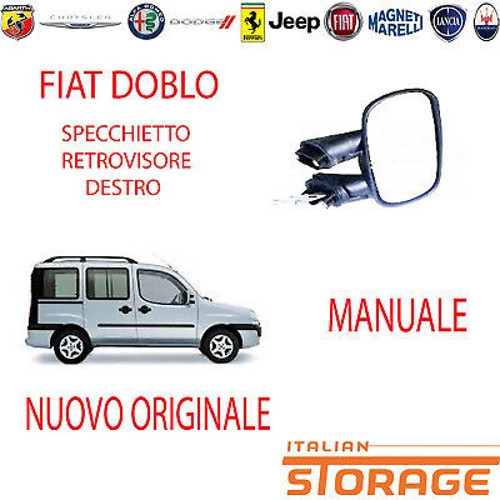 Fiat Doblo Dış Ayna Manuel Sağ 2000 (Oem No: 735394266)