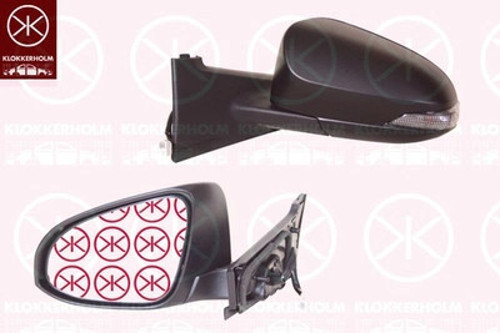 Toyota Yaris Dış Ayna Elektrikli Sinyalli Astarlı Sol 2011- (Oem No: 879400D590)