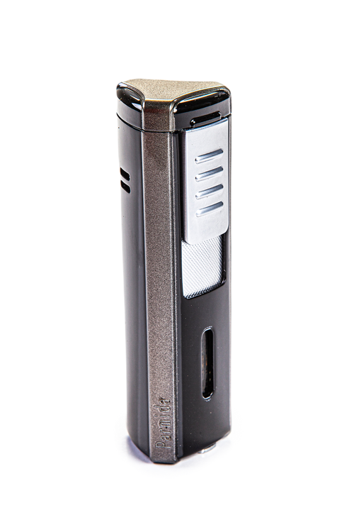 Çift Torch Delicili Puro Çakmağı Siyah/Gunmetal