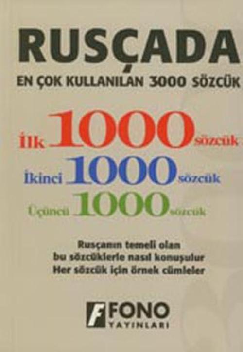 Rusçada Ençok Kullanılan 3000 Sözcük