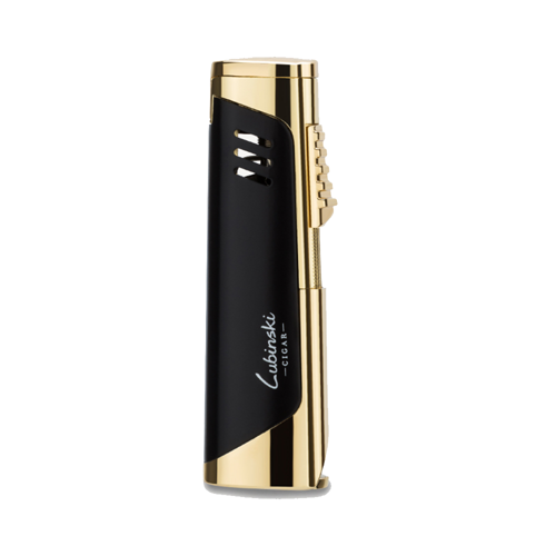 Tek Torch Delicili Puro Çakmağı Gold-Siyah