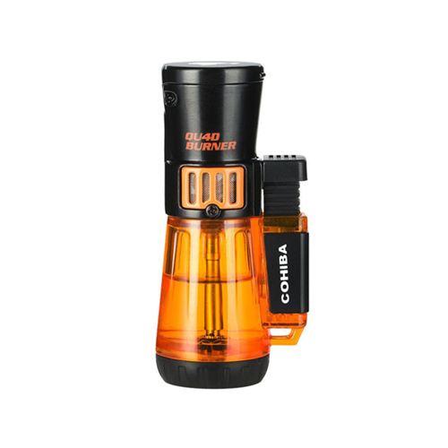 QU4D Burner 4 Torch Turuncu-Siyah Çakmak