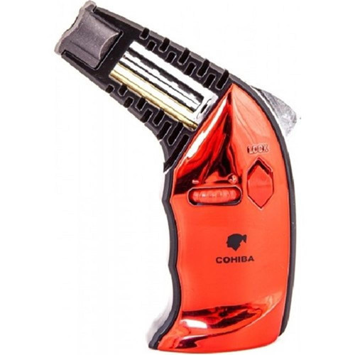 Tek Torch Masa Çakmağı Kırmızı