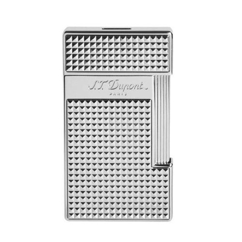 S. T. Dupont S.T. Dupont BQ Slimmy Chrome Diamond Head Çakmak 28010