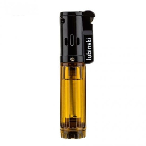 Cigar Basic Slim Tek Torch Puro Çakmağı Sarı