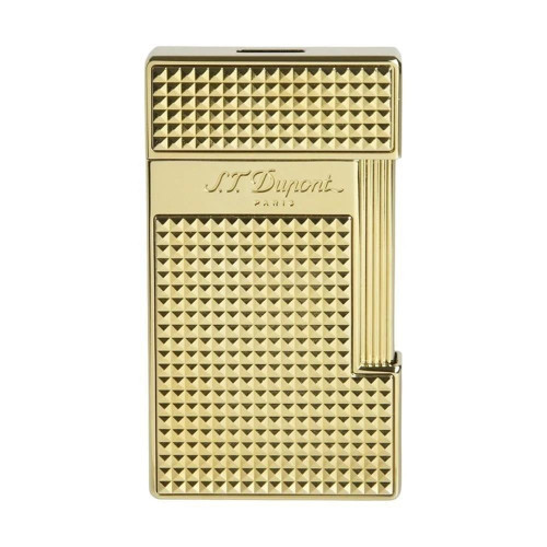 S. T. Dupont S.T. Dupont Slimmy Diamond Head Gold Çakmak 28009