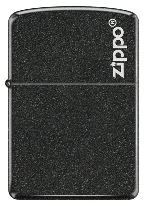 1941 Replica Black Crackle Logo Çakmak