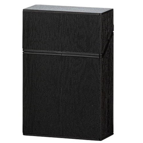 Metal Klik Butonlu Kısa Sigara Kutusu 20li (Wood3)