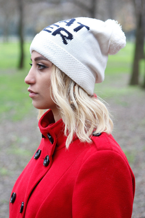 Kadın Bere Beyaz 1257